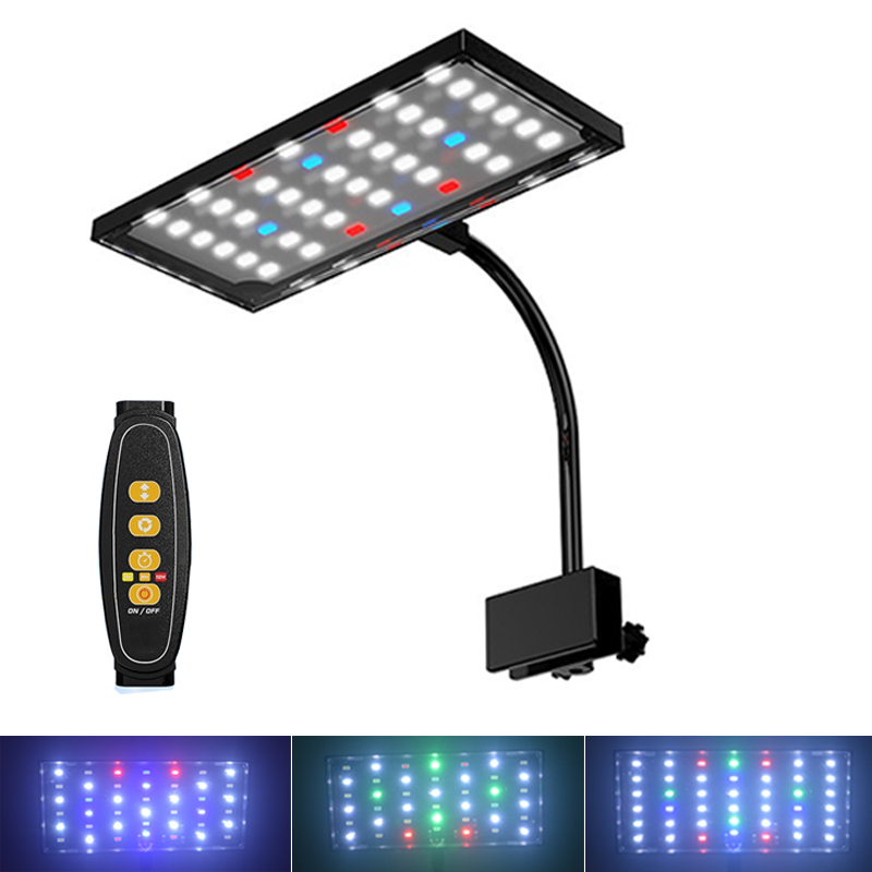 Aquarium Plant Grow Light - ไฟ LED สำหรับตู้ปลาแบบ USB แสงเต็มสเปกตรัม สำหรับปลูกพืชน้ำ