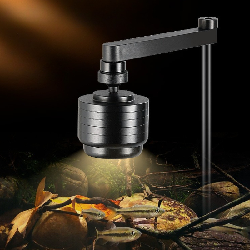 Aquarium Plant Grow Light - ไฟตู้ปลา LED 3 สี กันน้ำ ปรับได้