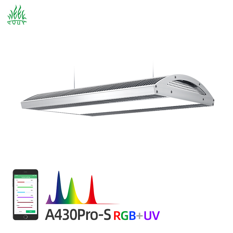 Planted Aquarium Hanging Light - ไฟเลี้ยงตู้ปลา Week Aqua A430Pro LED RGB