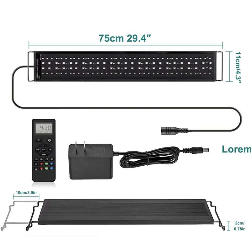 Planted Aquarium Hours - ไฟ LED สำหรับตู้ปลา SIROKA ขนาด 75