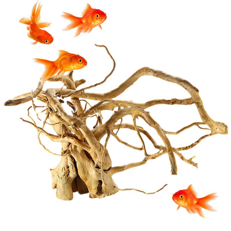 Aquarium Plant Glue - พิพิธภัณฑ์สัตว์น้ํา Driftwood ตกแต่งต้นไม้ Trunk ไม้ Solid