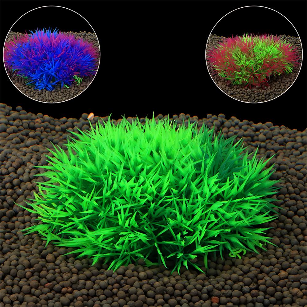 หญ้าปลอมตกแต่งตู้ปลา ตกแต่งภูม - Planted Aquarium Materials บทวิจารณ์และราคา
