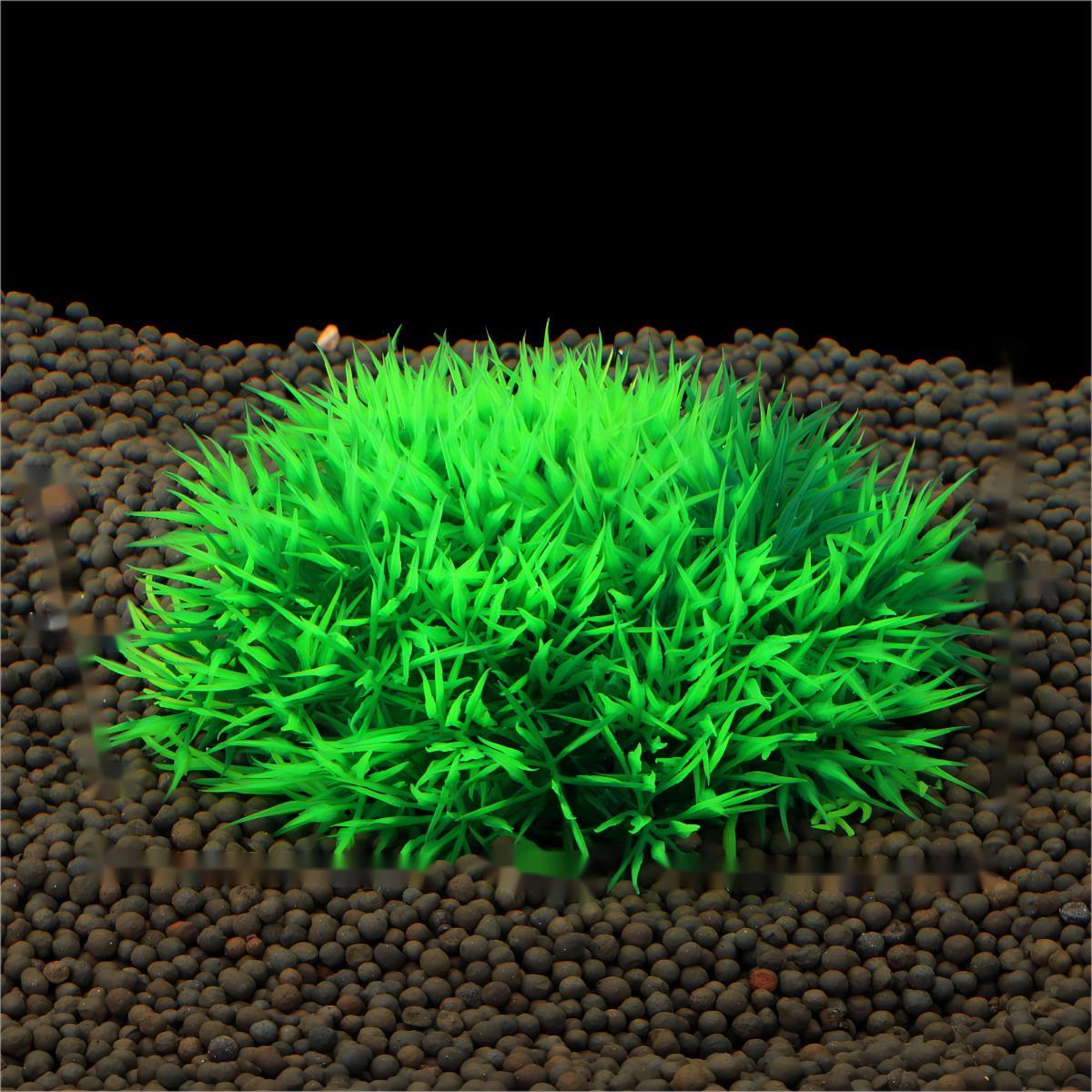 หญ้าปลอมตกแต่งตู้ปลา ตกแต่งภูม - Planted Aquarium Materials บทวิจารณ์และราคา