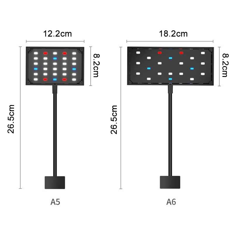 ไฟ LED สำหรับตู้ปลาแบบ USB แสง - Aquarium Plant Grow Light บทวิจารณ์และราคา