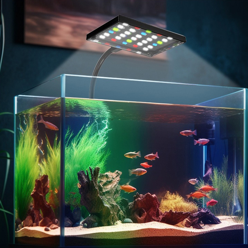 ไฟ LED สำหรับตู้ปลาแบบ USB แสง - Aquarium Plant Grow Light บทวิจารณ์และราคา
