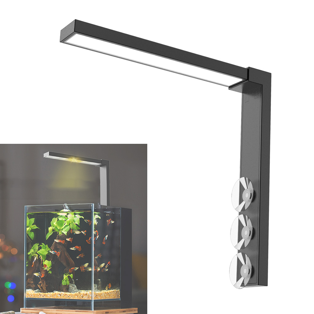 ABS ชามปลาขนาดเล็กไฟ LED ตั้งโ - Aquarium Plant Grow Light บทวิจารณ์และราคา