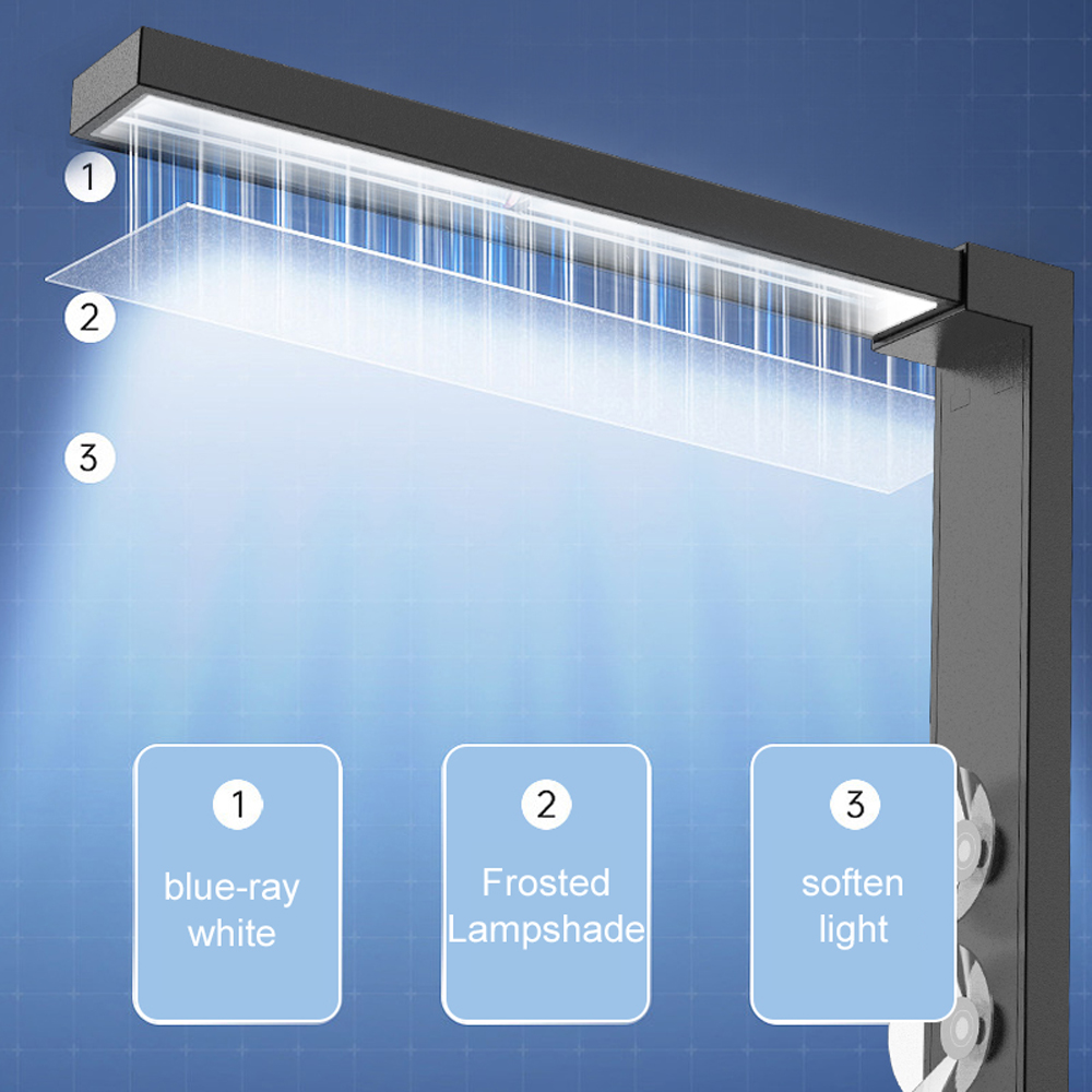 ABS ชามปลาขนาดเล็กไฟ LED ตั้งโ - Aquarium Plant Grow Light บทวิจารณ์และราคา