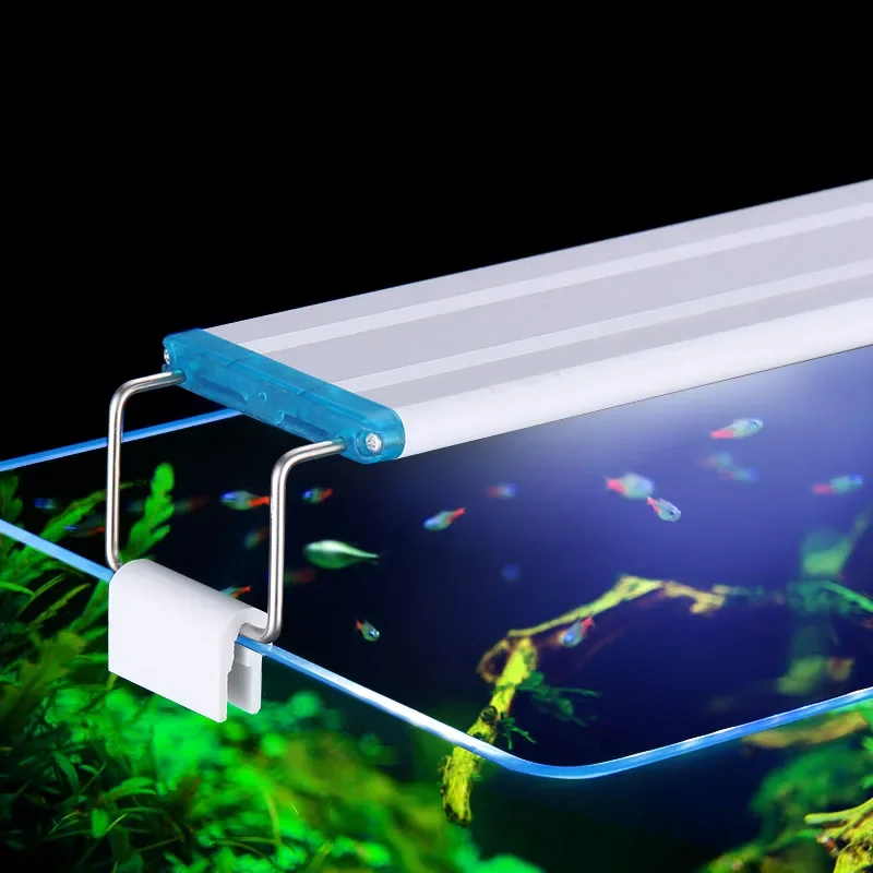 18-75 ซม.Super Slim LEDs Aquar - Aquarium Plant Grow Light บทวิจารณ์และราคา