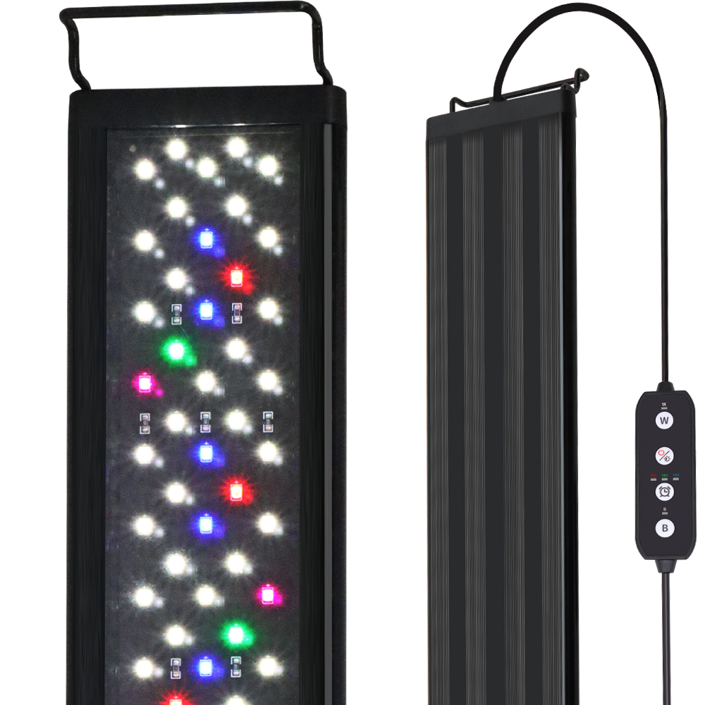 ไฟ LED สเปกตรัมเต็มสำหรับตู้ปล - Aquarium Plant Grow Light บทวิจารณ์และราคา