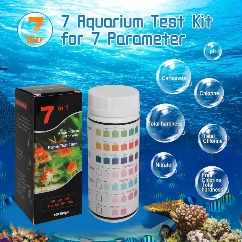 แผ่นทดสอบคุณภาพน้ำในตู้ปลา ชุด - Planted Aquarium Test Kit บทวิจารณ์และราคา