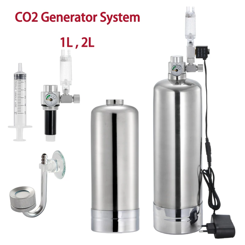 ระบบเครื่องกำเนิด CO2 สำหรับตู - Planted Aquarium Materials บทวิจารณ์และราคา