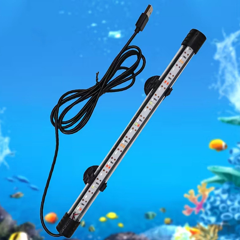 ไฟ LED สำหรับตู้ปลาแบบเสียบ US - Aquarium Plant Grow Light บทวิจารณ์และราคา