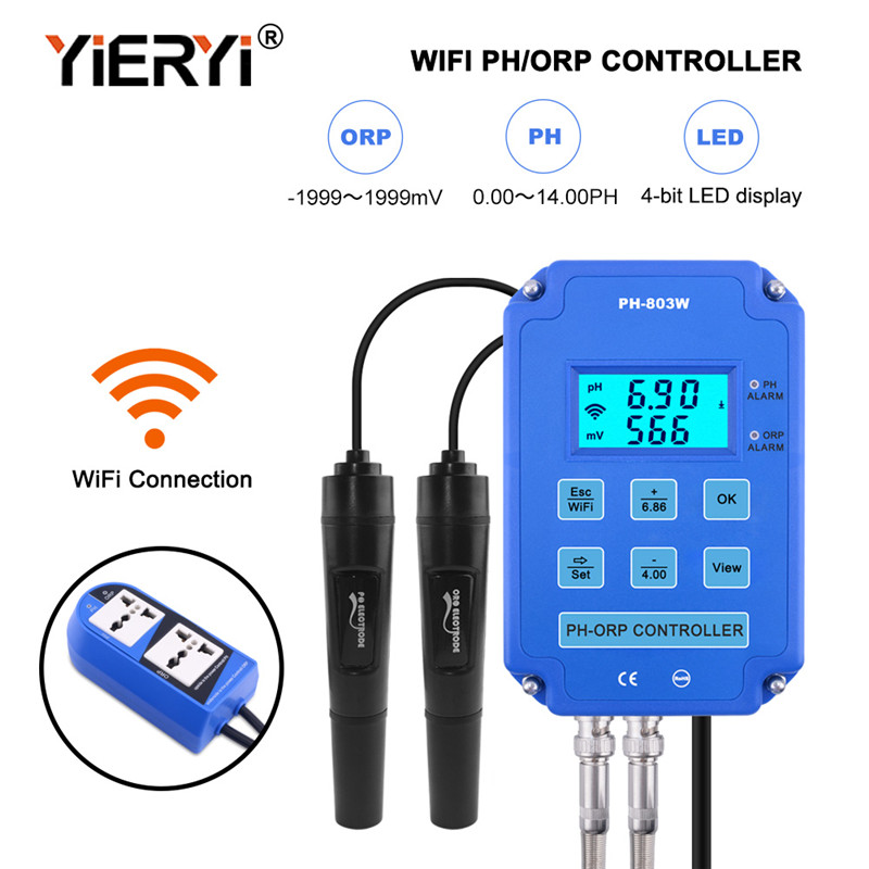 Yieryi Digital PH WiFi ORP Red - Planted Aquarium Test Kit บทวิจารณ์และราคา