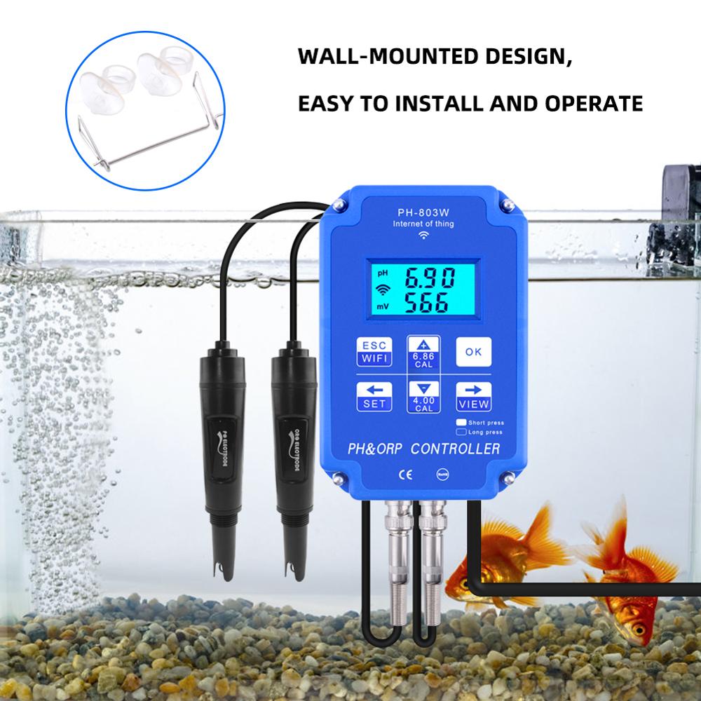 Yieryi Digital PH WiFi ORP Red - Planted Aquarium Test Kit บทวิจารณ์และราคา