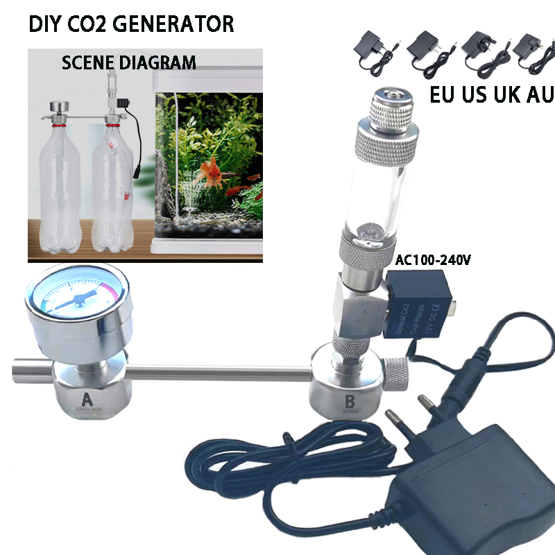 ชุดระบบเครื่องกำเนิด CO2 สำหรั - Planted Aquarium Kit บทวิจารณ์และราคา