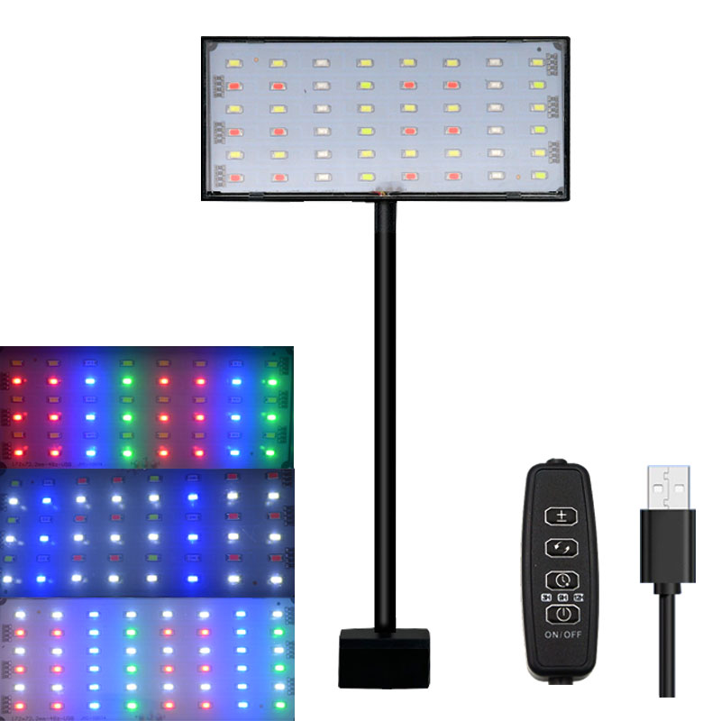 ไฟ LED สเปกตรัมเต็มสำหรับตู้ปล - Aquarium Plant Growing บทวิจารณ์และราคา