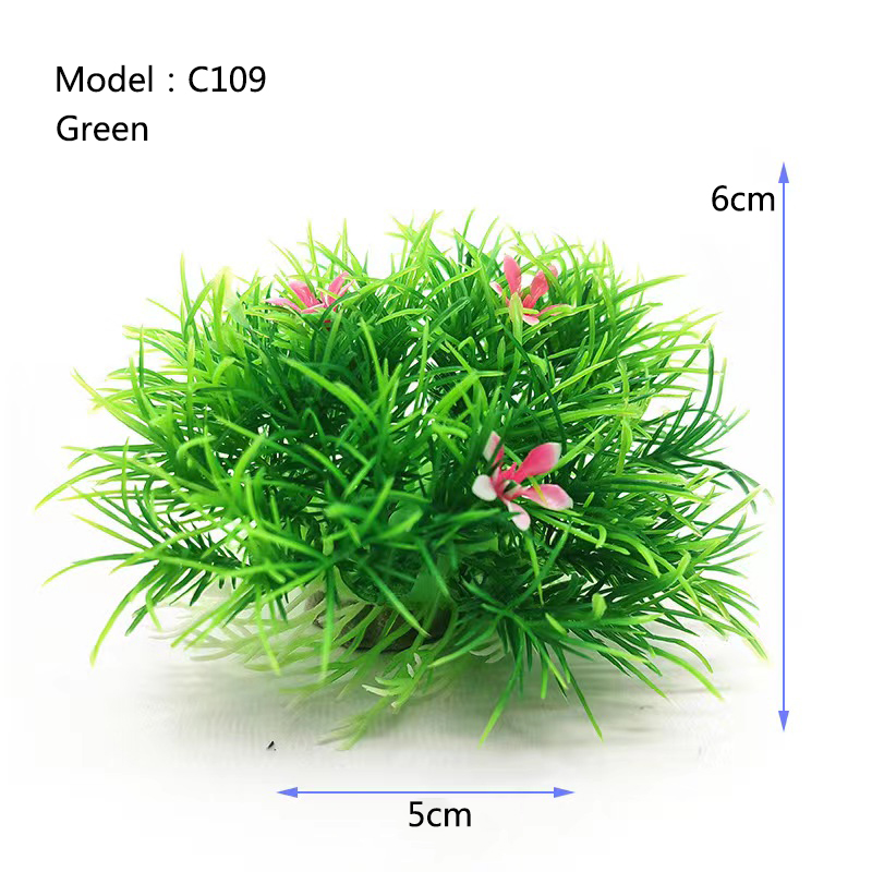 ประดิษฐ์กว้างสั้น Fish Tank Aq - Planted Aquarium Materials บทวิจารณ์และราคา