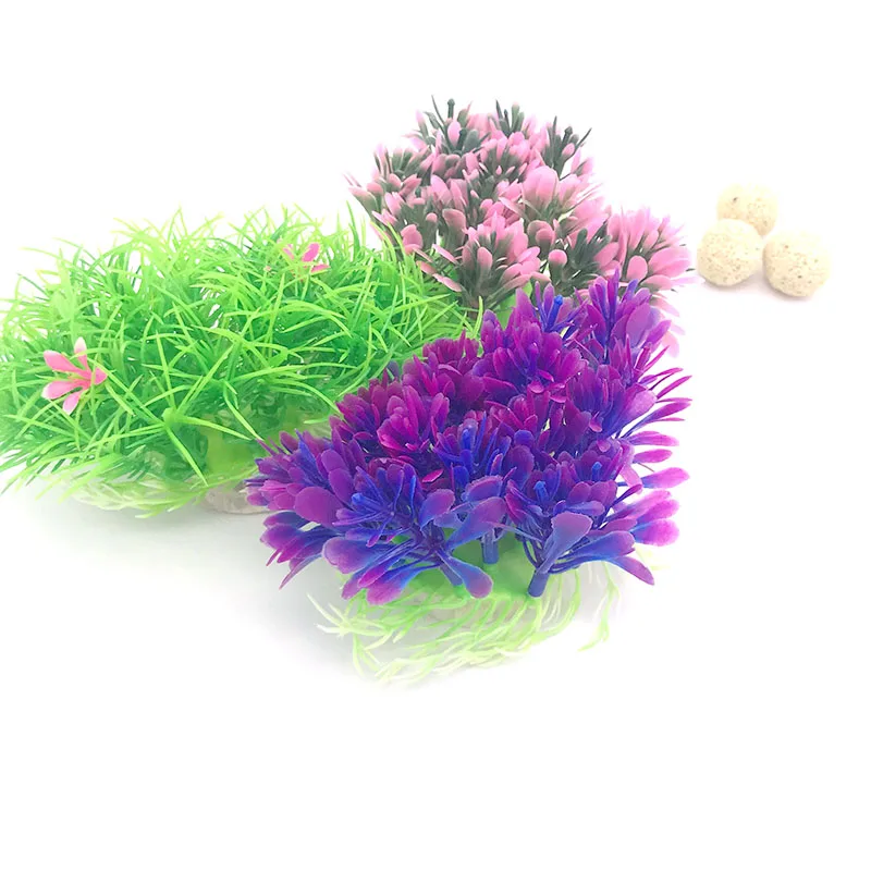 ประดิษฐ์กว้างสั้น Fish Tank Aq - Planted Aquarium Materials บทวิจารณ์และราคา
