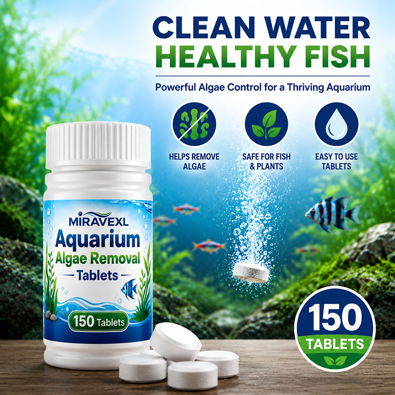 เม็ดกำจัดตะไคร่น้ำในตู้ปลา MIR - Aquarium Plant Growing บทวิจารณ์และราคา