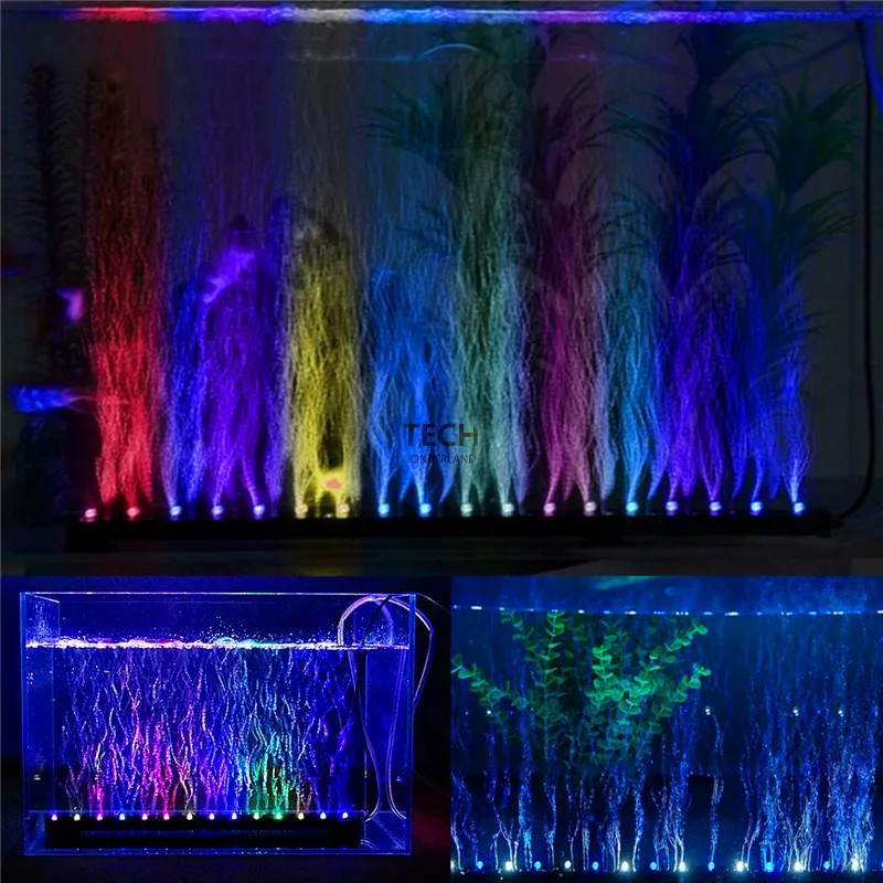 พิพิธภัณฑ์สัตว์น้ําตู้ปลาใต้น้ - Aquarium Plant Grow Light บทวิจารณ์และราคา