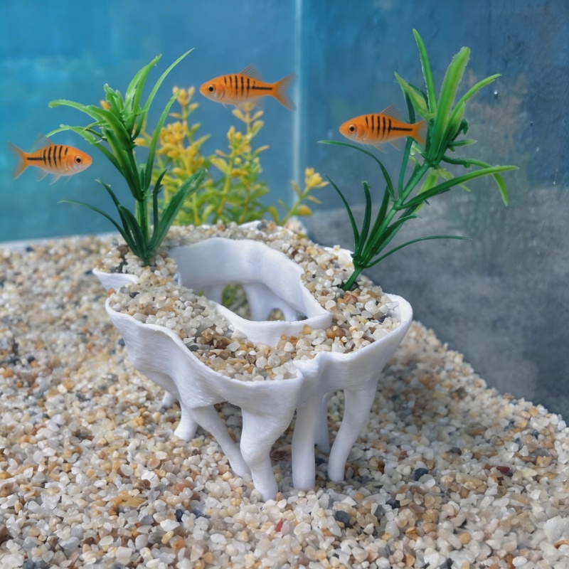 พืชน้ำพิมพ์สามมิติรูปทรงรากไม้ - Planted Aquarium Materials บทวิจารณ์และราคา