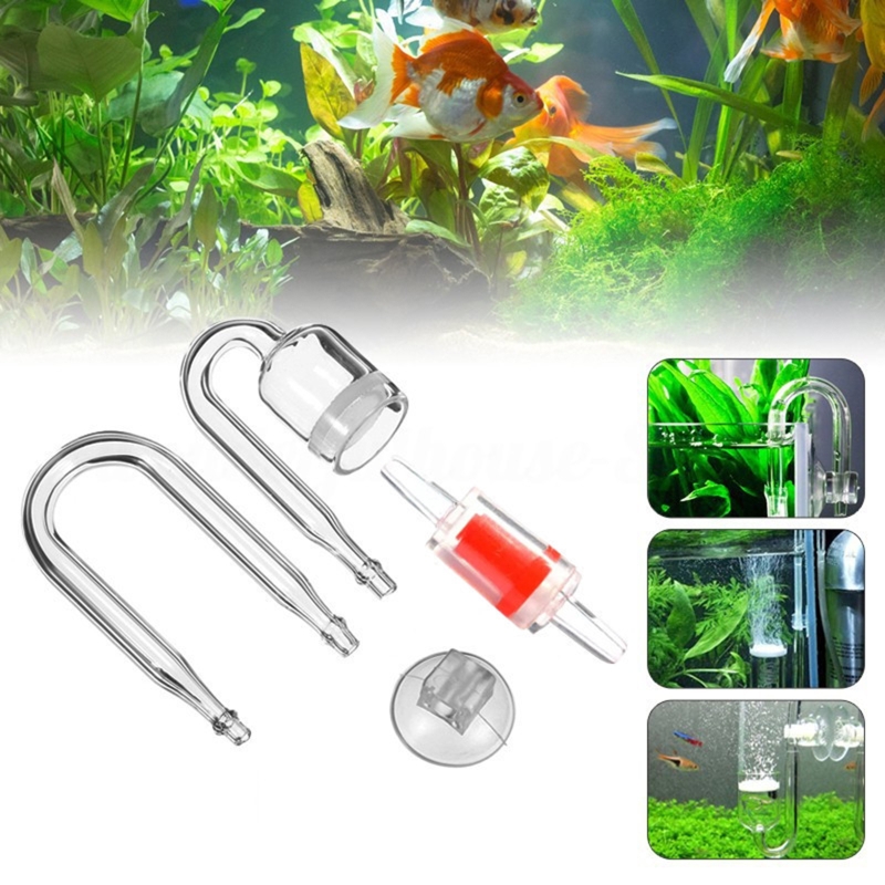 DIY ชุดกระจาย CO2 4ชิ้นสำหรับต - Planted Aquarium Kit บทวิจารณ์และราคา